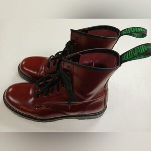Solovair Men's Oxblood Leather Boots